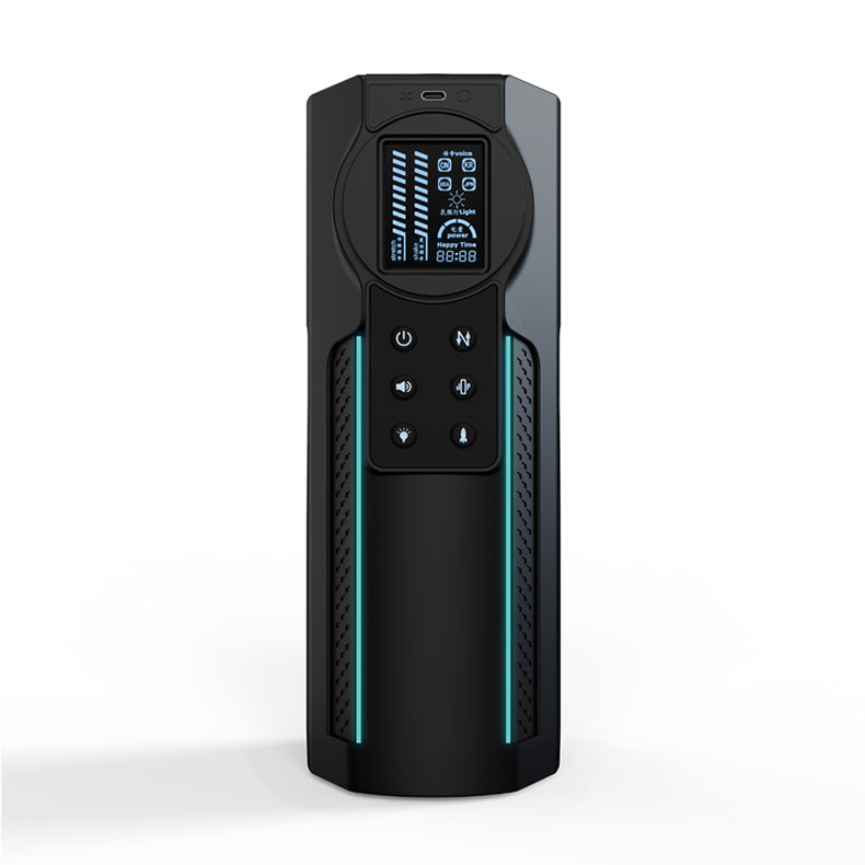 Telescopic Vibrating Masturbation Cup - Sex with a Celebrity