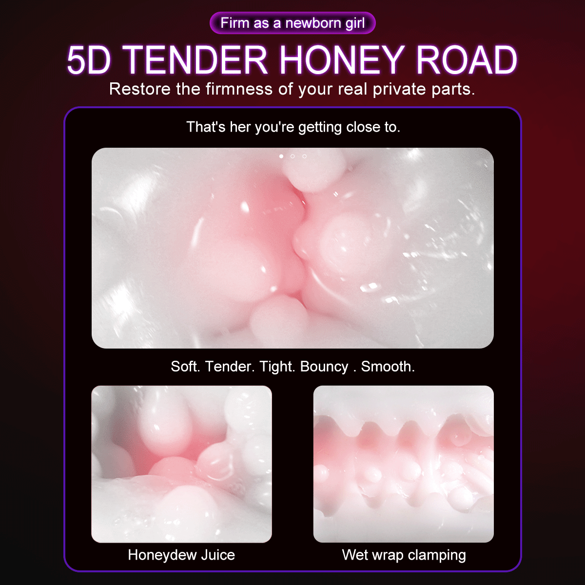 Pronounceable Voice Male Masturbation Cup - Sex with a Celebrity