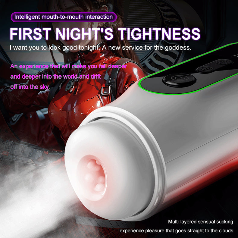 Pronounceable Voice Male Masturbation Cup - Sex with a Celebrity