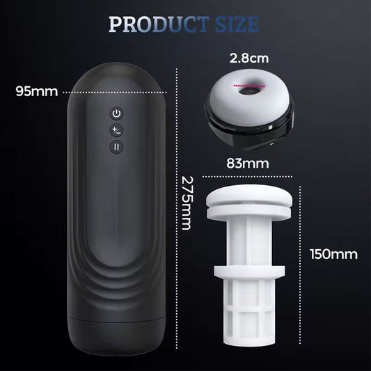 Biebs Telescopic Voice Masturbator Cup - Sex with a Celebrity