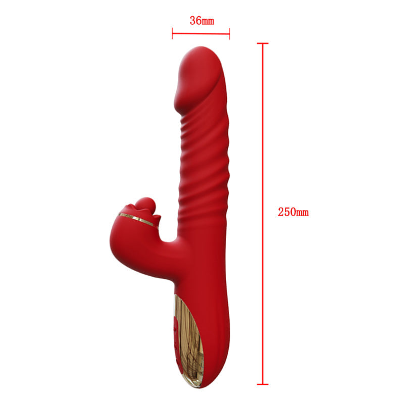 Brake Pulsing Dildo Voice Vibrator - Sex with a Celebrity