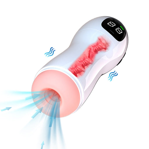 Realistic Sucking Male Masturbator – Sex with a Celebrity