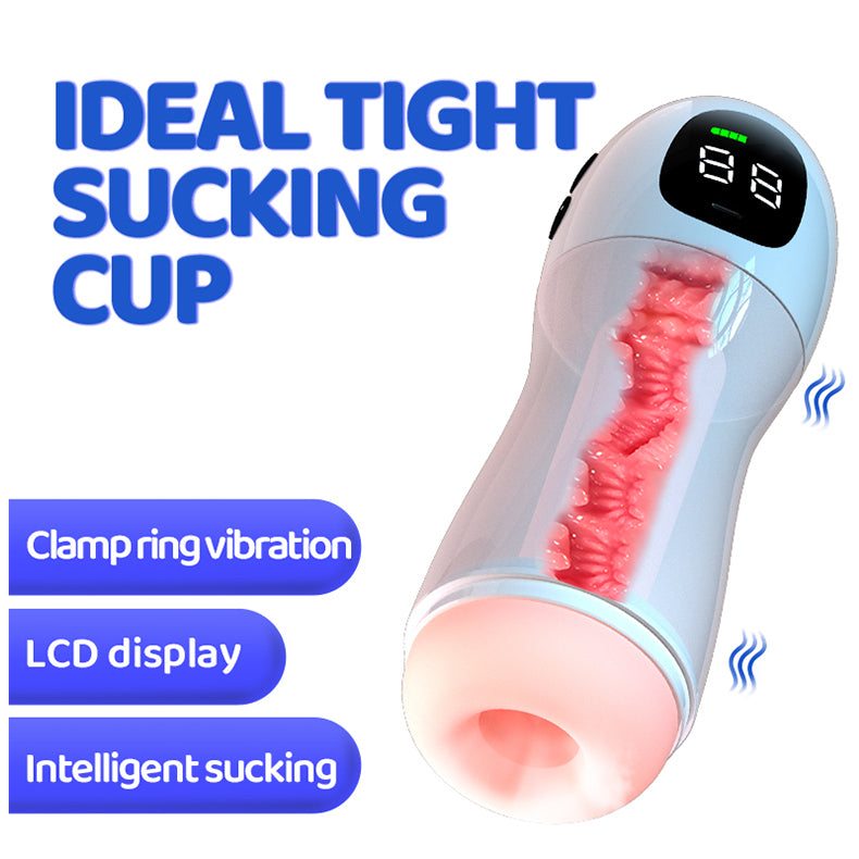 Realistic Sucking Male Masturbator – Sex with a Celebrity