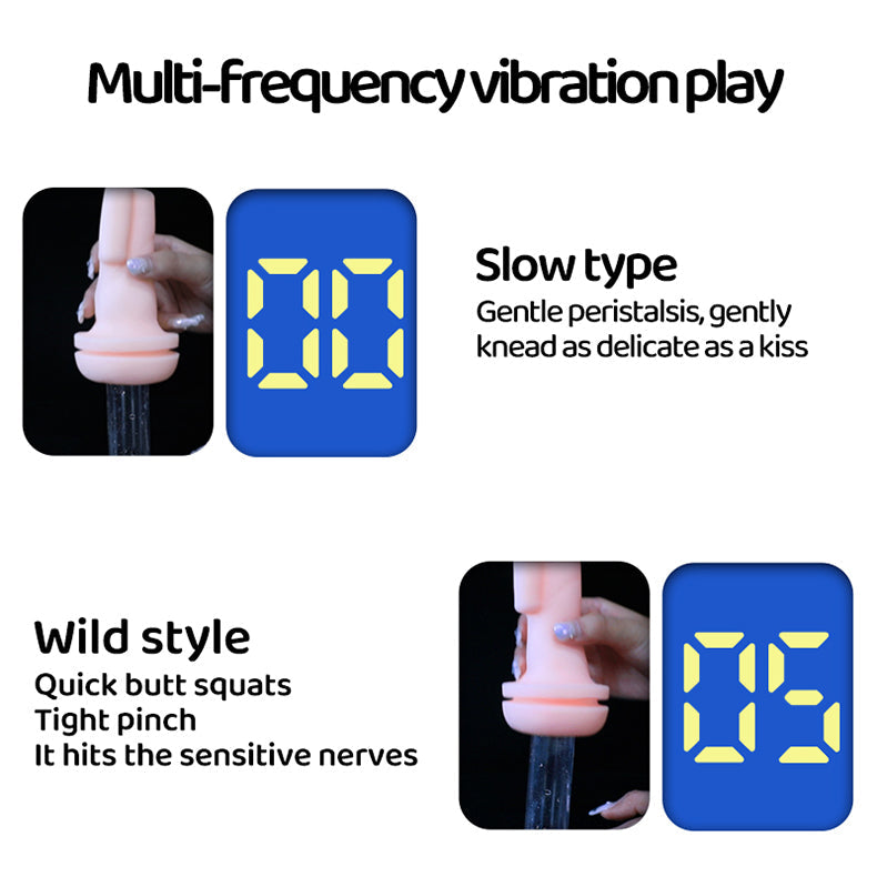 Realistic Sucking Male Masturbator – Sex with a Celebrity