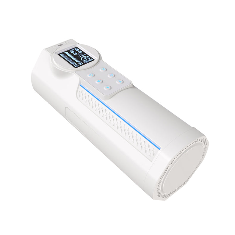 Telescopic Vibrating Masturbation Cup - Sex with a Celebrity