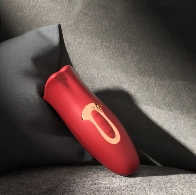 Celebrity Voice Big Mouth Tongue Licking Vibrator - Sex with a Celebrity