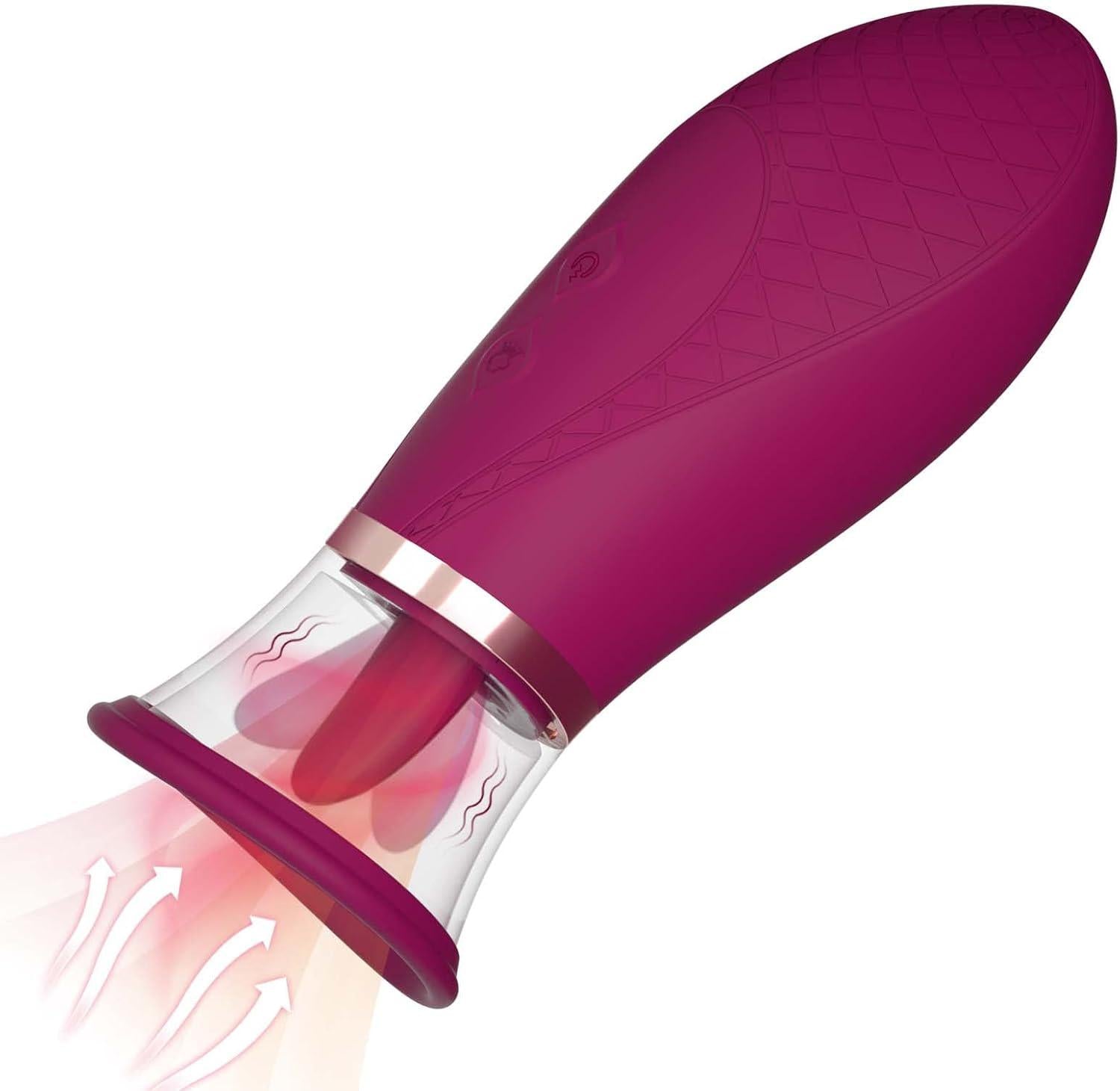 TongueNess - Celebrity Voice Clitoral Pump - Sex with a Celebrity