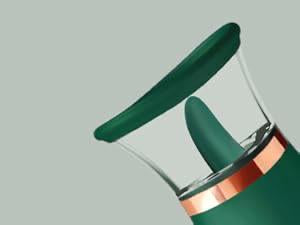 TongueNess - Celebrity Voice Clitoral Pump - Sex with a Celebrity