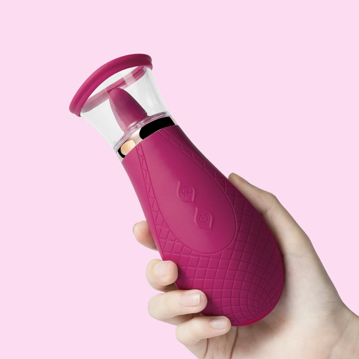 TongueNess - Celebrity Voice Clitoral Pump - Sex with a Celebrity