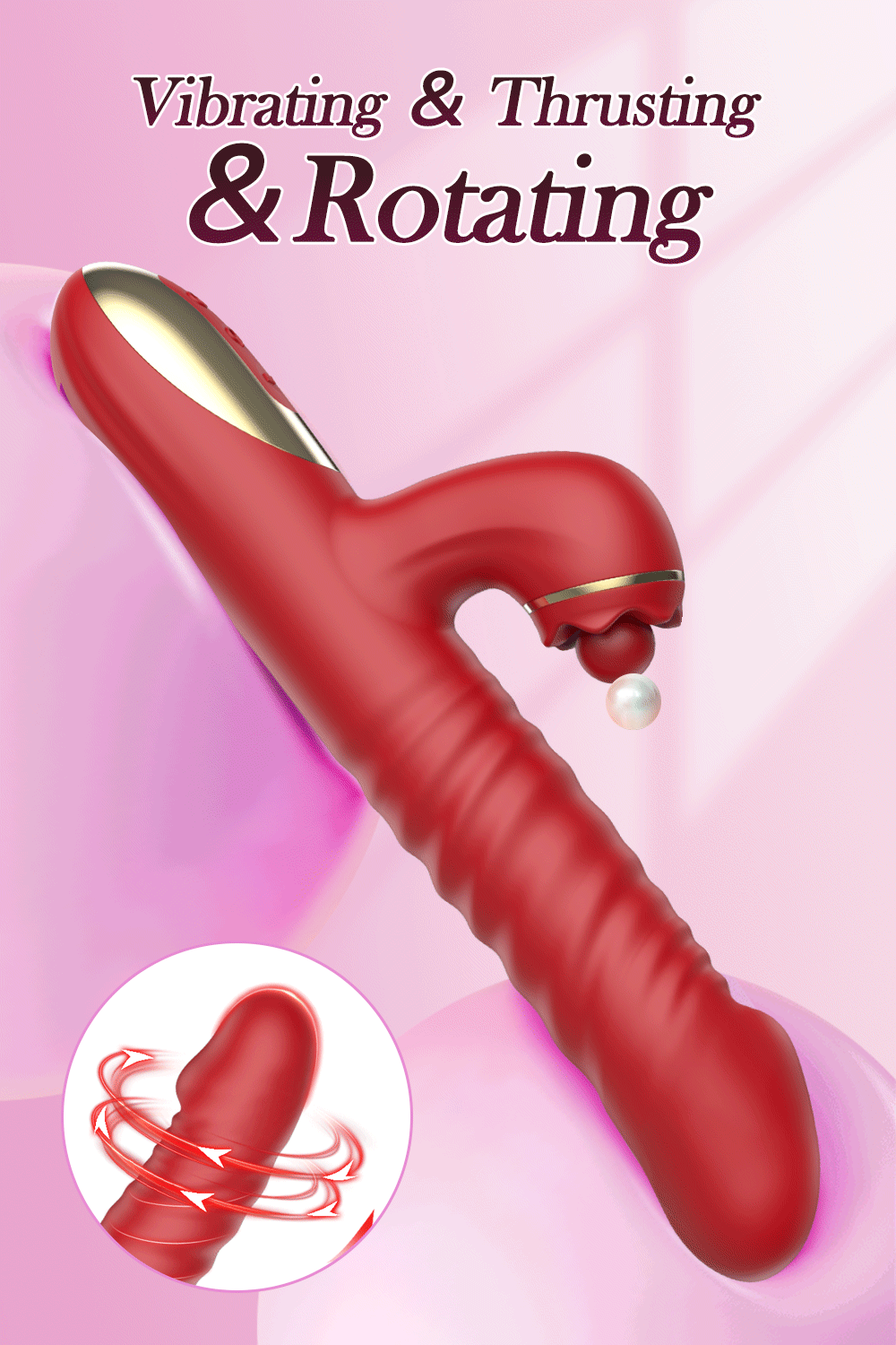 Brake Pulsing Dildo Voice Vibrator - Sex with a Celebrity