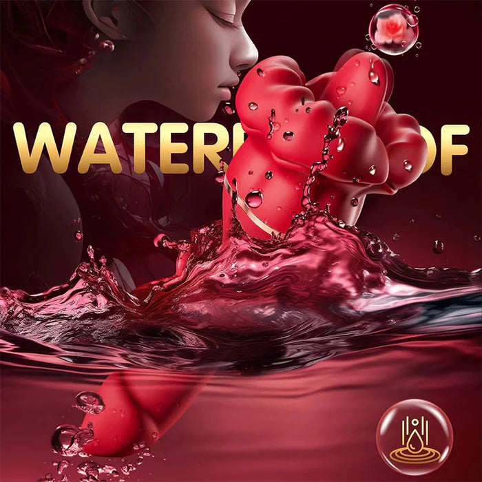 Double-head Licking Rose G-spot voice Vibrator - Sex with a Celebrity